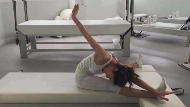 Oefening Pilates Matlessen online door Anna Rubau